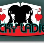 Lucky Ladies mobile casino game showing cards, coins, and a fun gameplay interface for adults.