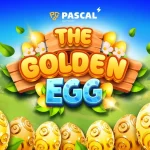 Golden Egg Game showing golden eggs, colorful graphics, and a fun lucky egg reward theme by Pascal Gaming.