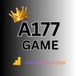 A177 Game online platform interface showing digital games and simple menu options